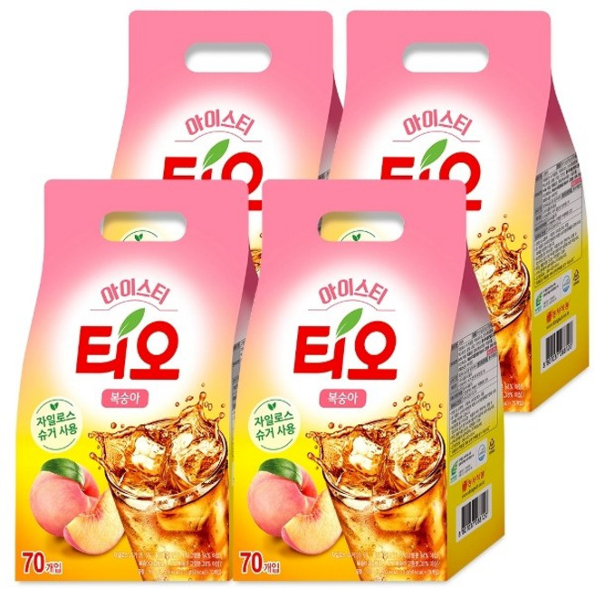립톤 티오 아이스티 복숭아맛 13g 280개입, 1개입, 280개