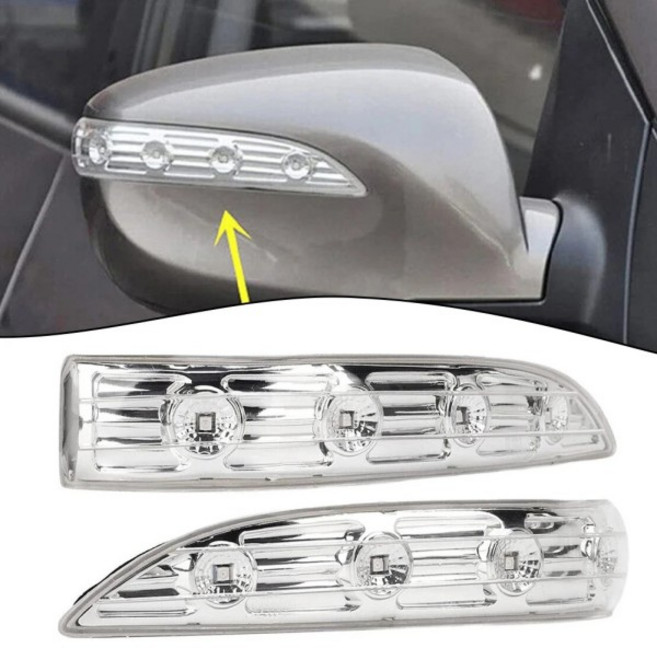 1쌍 LH RH LED 자동차 백미러 라이트 턴 신호 램프 현대 호환 투손 IX35 2010-2015 사이드 표시기, 01 빠른