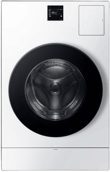 삼성 비스코프 AI 워시 콤보 올인원 세탁기건조기일체형 25kg+15kg 화이트 1등급, WD80F25CHW