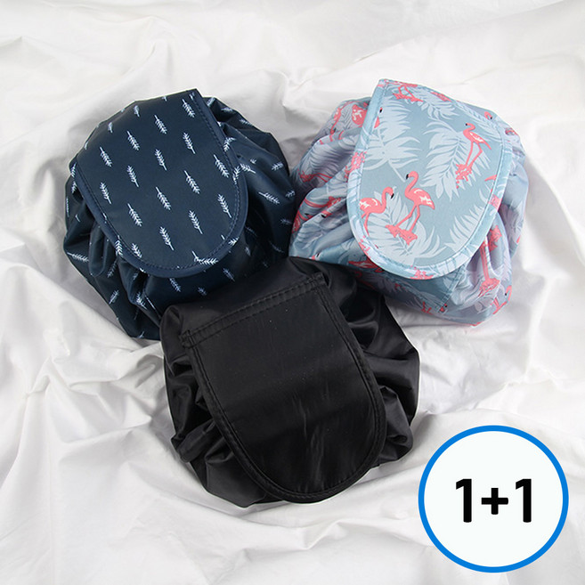 (1+1)아이메이트 복주머니 파우치 복조리 보자기 매직스트링 도시락가방 런치백 화장품