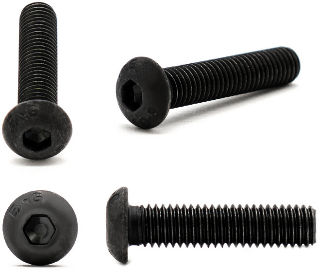 둥근머리렌치 볼트 특강 SCM 고장력 흑착색볼트 낱개 소량 판매, 둥근머리렌치볼트, 둥근머리렌치볼트(특강) M5x15, 1
