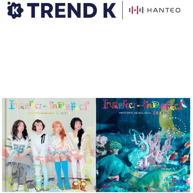 피프티 피프티 미니4집 앨범 Imperfect-Imperfect 일반반, Dressy we Ver(화이트)