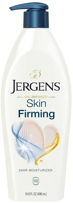 Jergens 저겐스 스킨 퍼밍 바디로션 건성피부, 496ml, 1개 - 쿠팡