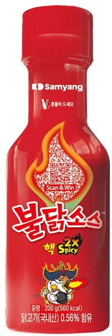 삼양 핵불닭소스, 200g, 1개