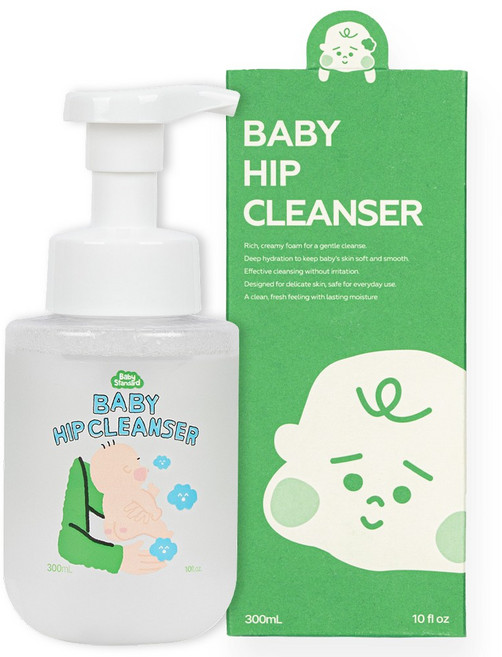 베이비스탠다드 아기 힙클렌저 유아 세정제 약산성, 300ml, 1개