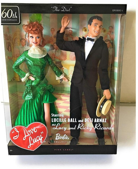 바비 컬렉터 Love Lucy 루시와 리키 인형 선물 세트