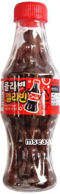 콜라병젤리빈, 2개, 60g