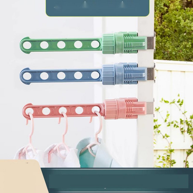 소형 미니건조대 창틀 부착식 베란다용 빨래건조대, 3. 레드 1개