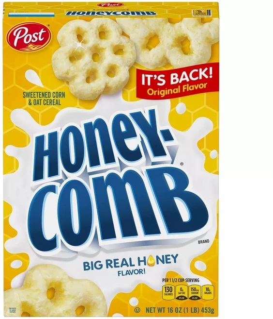 [미국직배송]포스트Post 허니-콤 콘 & 오트 시리얼 453gx1개, 453g, 1개 - 쿠팡