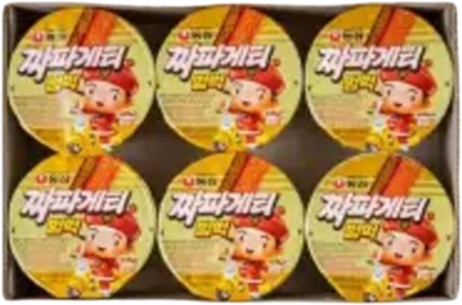 [농심] 짜파게티 범벅, 6개