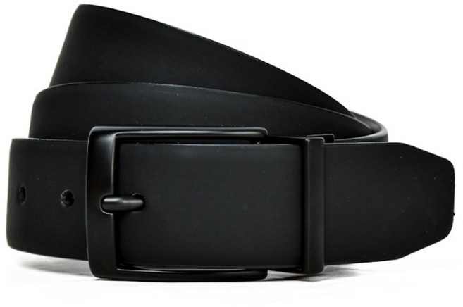 나이키골프 남성 스우시 로고 블랙 버클 양면 벨트, 002 블랙/브라운 S, 1개