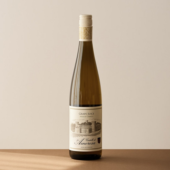 카스텔로 디 아모로사 머스캣 카넬리 그레이프 주스/프리미엄 주스/나파 밸리 포도 주스, 1개, 750ml
