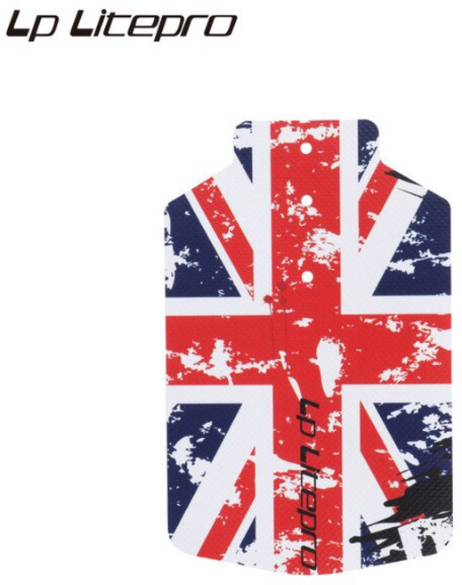 Litepro Brompton 진흙 플랩 프론트 머드 가드 테일 PVC 13g 자전거 액세서리, [02] 202, 1개