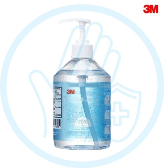 3M 손소독제 9270겔 500ml 70%, 1개