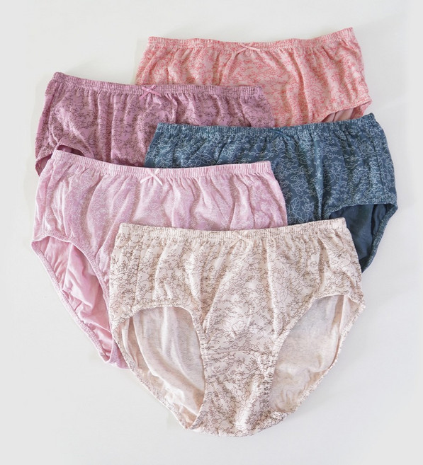 빅사이즈 엄마팬티 부인용 팬티 5종 세트