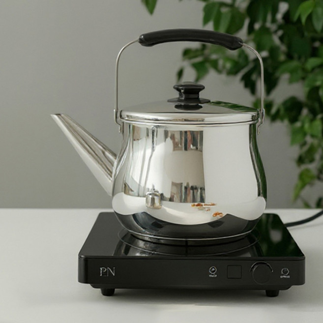 풍년 위더스IH 스텐 주전자 인덕션 가능한 물주전자 세척이 쉬운 들통형 셰프앤쿡, 3리터