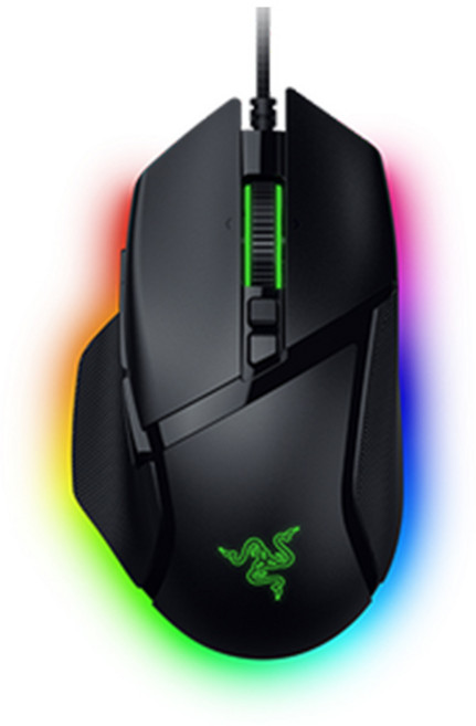 Razer 雷蛇 BASILISK V3 35K 電競滑鼠, 主商品+黑色鼠墊