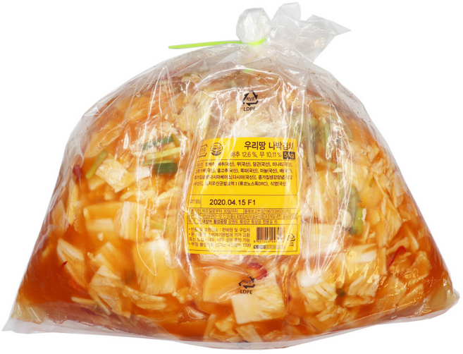 종가집 우리땅나박김치 5kg, 1개