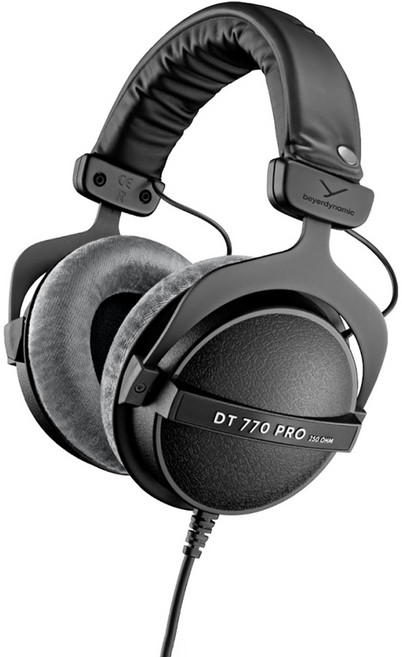 beyerdynamic 拜雅 DT770 Pro 250OHM耳罩式耳機, 單品, 黑色