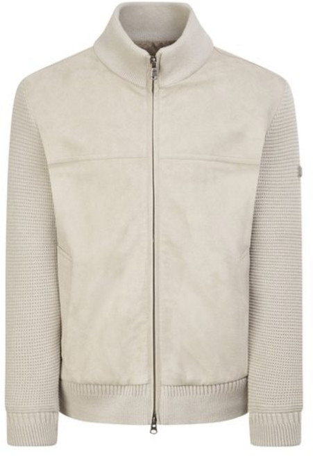 [백화점 매장정품] 헤지스 [26SS] 라이트베이지 메이페어 폭스 스웨이드 하이브리드 점퍼 (HZJU6A100I1B) 간절기 데일리 편한 커플룩