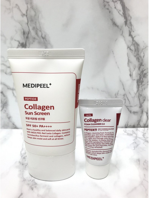 메디필 레드 락토 UVA UVB 듀얼차단 콜라겐 모공 리프팅 선크림, 35g, 1개