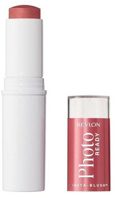 레브론 Revlon PhotoReady 인스타-블러쉬 스틱 뺨용 페이스 메이크업 크림 투 파우더 포뮬라 하이 임팩트 컬러 보습 캔디 키스 310 32.6g(1.1온스, 베리 키스