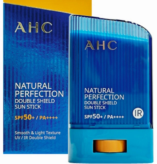 AHC 내추럴 퍼펙션 더블 쉴드 선스틱 SPF50+ PA++++, 22g, 1개 - 쿠팡