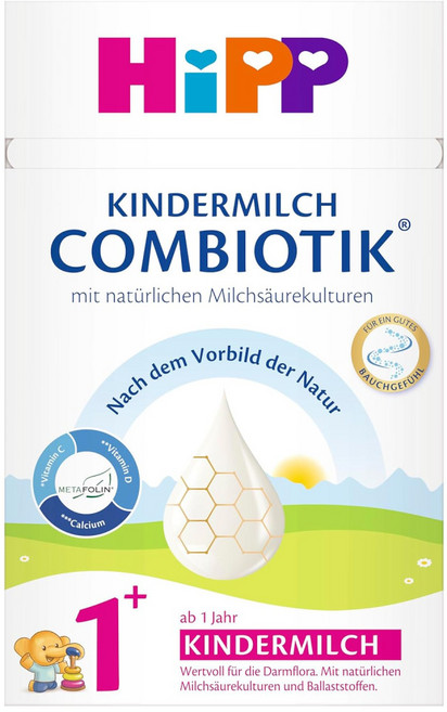 HiPP 콤비오틱 킨더밀쉬 1단계 분유 600g x 4팩 대용량 조제유