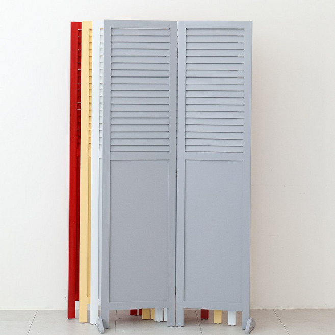 심플리스 하프 갤러리 원목 파티션 1650 사무실 인테리어 가림막 공간분리 칸막이, 라이트 그레이 2Way