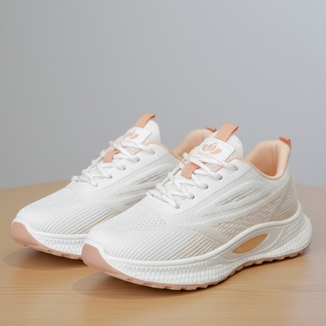 에쉬울프 여자 초경량 통풍 스니커즈 조깅 헬스신발 런닝화 트레킹화 탁구화 테니스화 배드민턴화