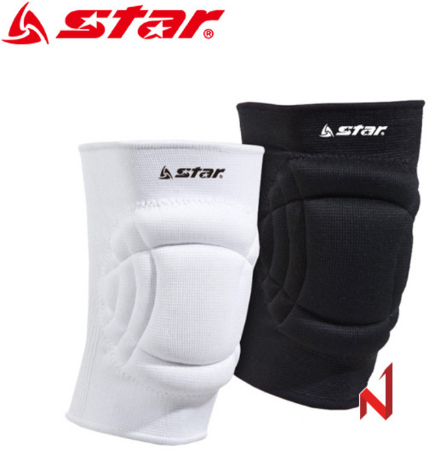 스타 쿠션 무릎보호대 XD321W 블랙 XSS