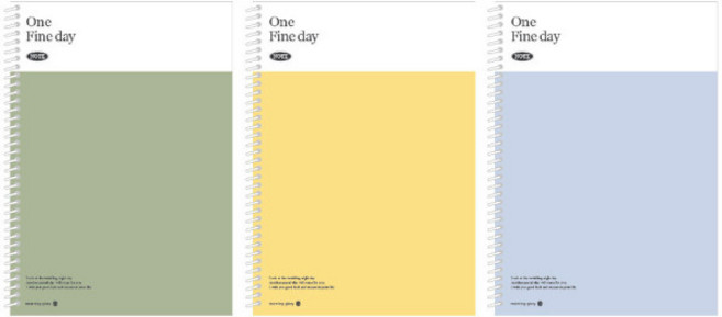 모닝글로리 모던컬러 SP 무제 E 향균 스프링노트(5권입), 5개