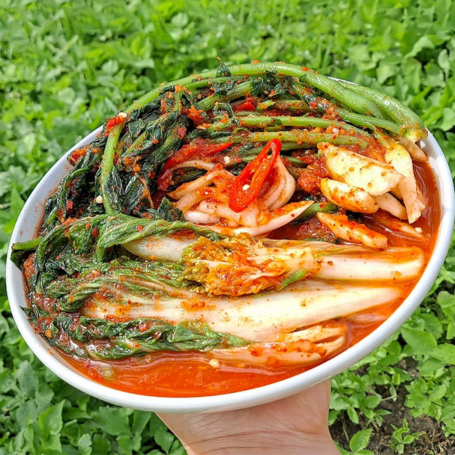 아삭 시원한 열무김치 열무자박김치 2kg, 1개