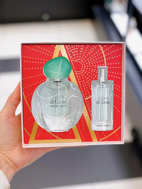 조르지오 아르마니 아쿠아 디 지오이아 오 뜨 퍼퓸 기프트세트 1 FL.OZ/30ML 0.5 FL.OZ/15ML, 1개