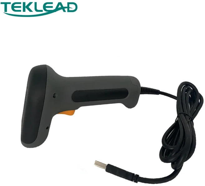 TEKLEAD 휴대용 유선 USB 블루투스 강화 무선 바코드 스캐너 1D 2D 2.4G 슈퍼마켓 소매 물류용, 01 빠른  Mainland, 01 Wired USB