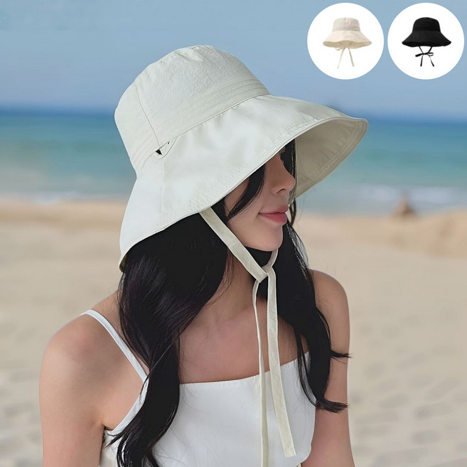 올끌레어 여자 자외선차단 모자 벙거지모자 버킷햇