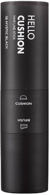 미쟝센 헬로쿠션 헤어라인 스틱, 1개, 1B미스틱블랙