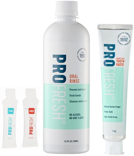 ProFresh (프로프레시) 프로프레시 오랄 린스 페이스트 세트 마우스 워시, 1개, 500ml - 쿠팡