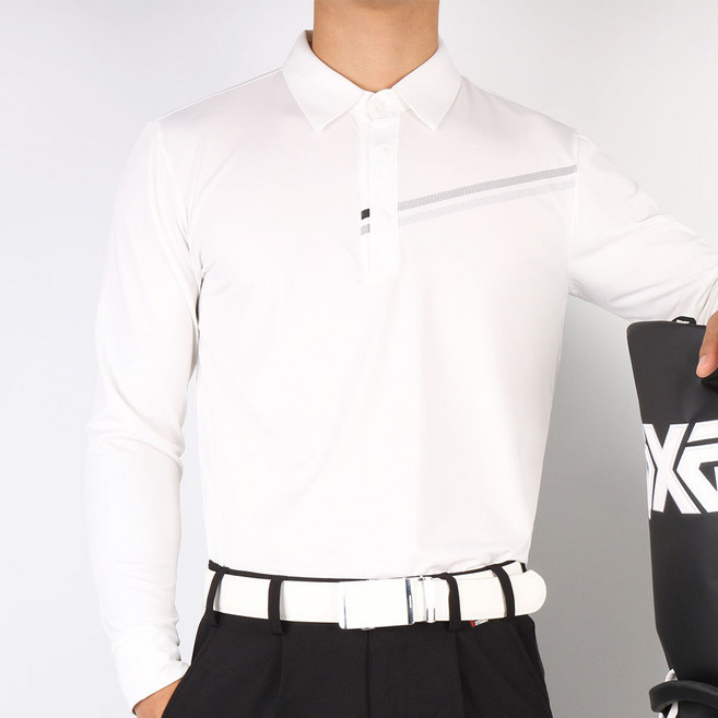 [SPM] JPA프리미엄사선골프카라티 국내제작 남자 골프웨어 골프티 스판 카라티 기능성 빅사이즈