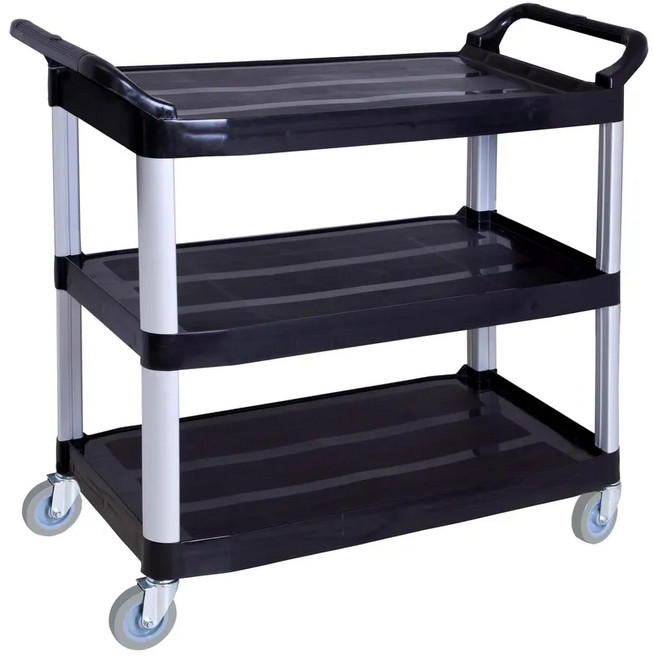 MBH 3단 서빙카트 운반카트 업소용 적재 150KG 핸드카트 가정용 구루마, 1개