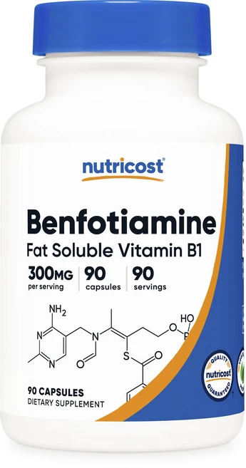 뉴트리코스트 벤포티아민 300mg 캡슐, 90정, 1개 - 쿠팡