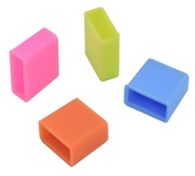 USB케이블마개 방진 커버 실리콘 덮개 보호캡 케이스, 보호캡065930CM, 1개