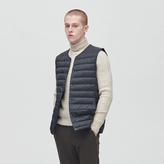 HUM 남성 다운 베스트