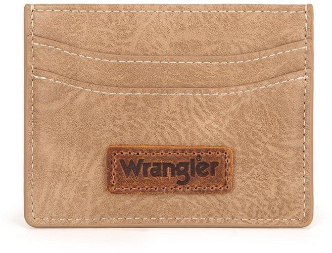 Montana West X Wrangler 여성용 소형 신용 카드 홀더 RFID 차단 지갑 그레이스풀-그레이 패션 146614 7981871482