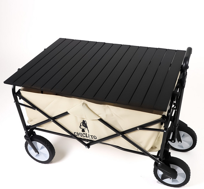 시크레토 감성 캠핑웨건용 알미늄 상판, (알미늄) 블랙