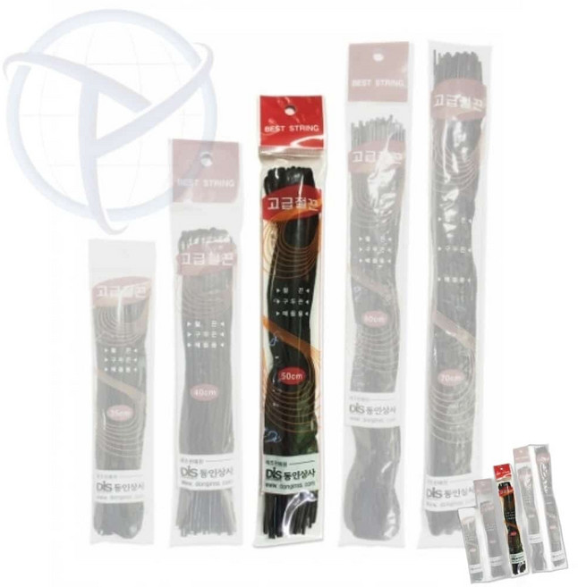 고급철끈 문서보관용 끈 50cm 18입 파일철