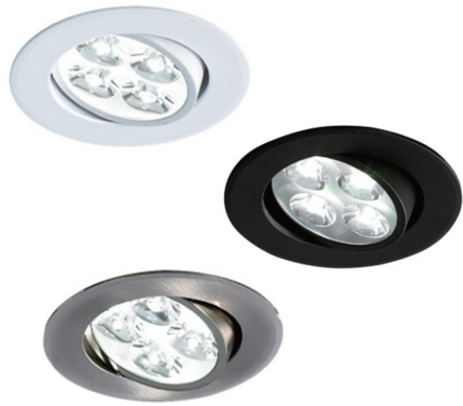 LED 할로겐 MR16 3인치 4W 각도조절 LDS KS인증 주광색 주백색 전구색, 흰색, 전구색(노란빛), 1개