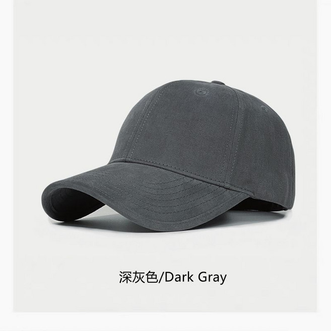 軟頂棒球帽 寬帽檐加大加深鴨舌帽