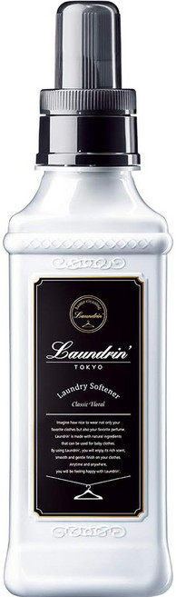 란도린 섬유유연제 클래식 플로랄 600ml, 1개