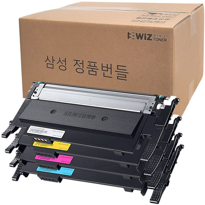 삼성 정품토너 CLT-K510S 4색세트 번들 SL-C563W SL-C563FW SL-C513W SL-C513 SL-C510W SL-C510 CLT-P510C 위즈토너, 1개